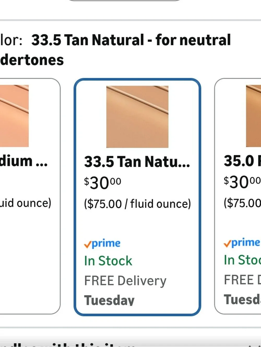 It Cosmetics Bye Bye Undereye 33.5 Tan Neutral Unopened NIB Full Coverage Makeup